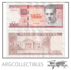 Cuba Billete 1.000 Pesos 2024 P-132 UNC