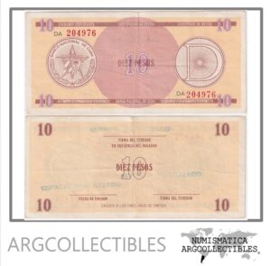 Cuba Billete 10 Pesos 1985 P-FX30 VF