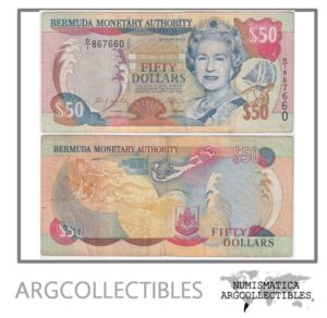 Bermuda Billete 50 Dolares 2000 P-54 VF