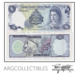 Islas Caiman Billete 1 Dolar 1974 P-5 XF
