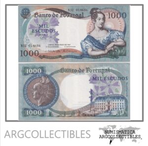 Portugal Billete 1.000 Escudos 1967 P-172 UNC