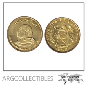 Guatemala Moneda 1 Centavo 1952 Laton KM-254 UNC