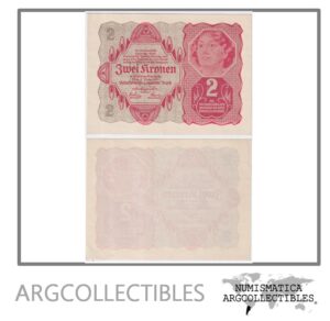 Austria Billete 2 Kronen 1922 P-74 UNC
