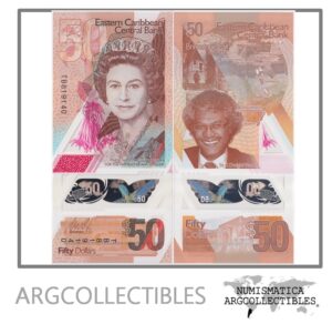 Caribe del Este Billete 50 Dolares 2019 P-59 UNC (Polimero)