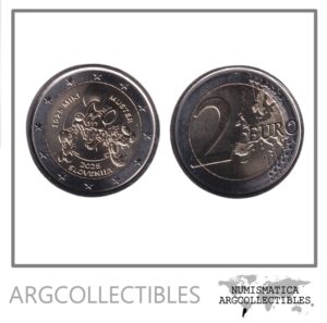 Eslovenia Moneda 2 Euros 2025 Miki Muster Bimetalica UNC