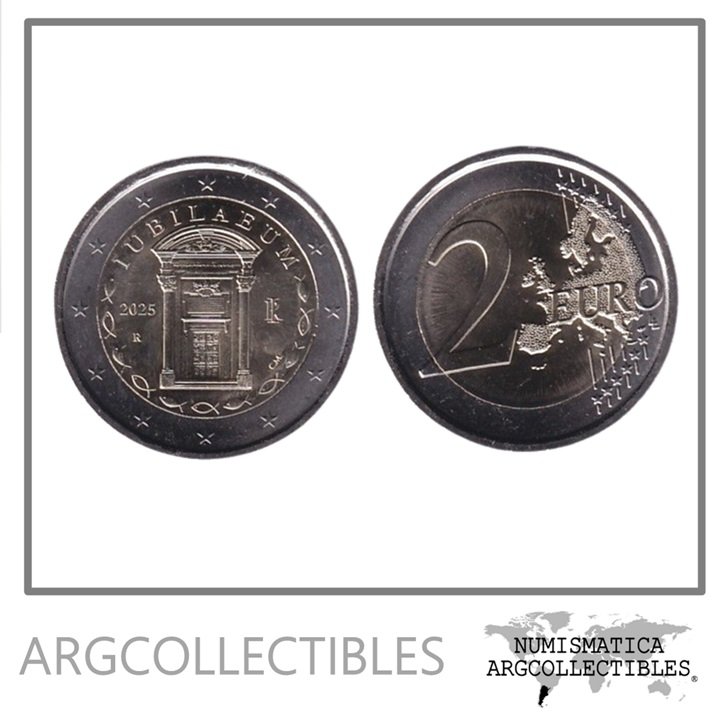 Italia Moneda 2 Euros 2025 Bimetalica Año Santo UNC
