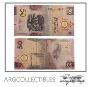 Mexico Billete 50 Pesos 2023 P-133 UNC (Polimero)