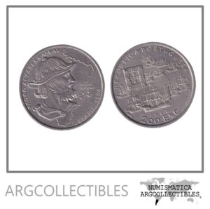 Portugal Moneda 200 Escudos 1999 Niquel Pedro Alvares Cabral KM-717 UNC