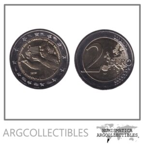Grecia Moneda 2 Euros 2025 Bimetalica Mikis Theodorakis UNC