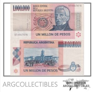 Argentina Billete 1.000.000 Pesos 1982 P-310/BOT-2514 UNC (Serie A)