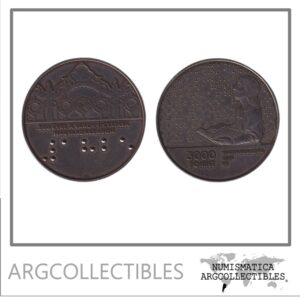 Hungria Moneda 3.000 Forint 2025 Niquel 200 Aniversario Educacion para los Ciegos UNC