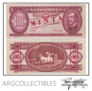 Hungria Billete 100 Forint 1984 P-171gs UNC (Specimen)