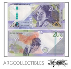 Peru Billete 200 Soles 2024 P-200 UNC