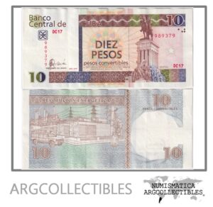 Cuba Billete 10 Pesos 2006 P-FX-49 XF (CUC)