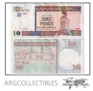 Cuba Billete 10 Pesos 2013 P-FX-49 XF (CUC)