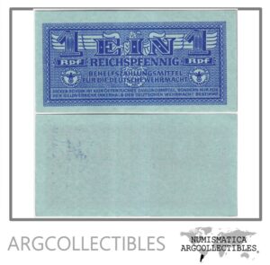 Alemania(Nazi) Billete 1 Pfennig 1942 P-M32 UNC (Pago Militar)
