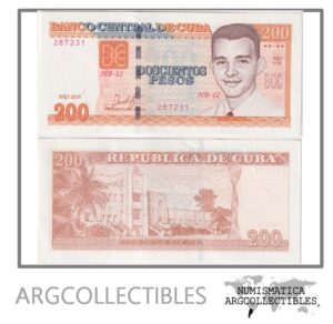Cuba Billete 200 Pesos 2018 P-130 UNC