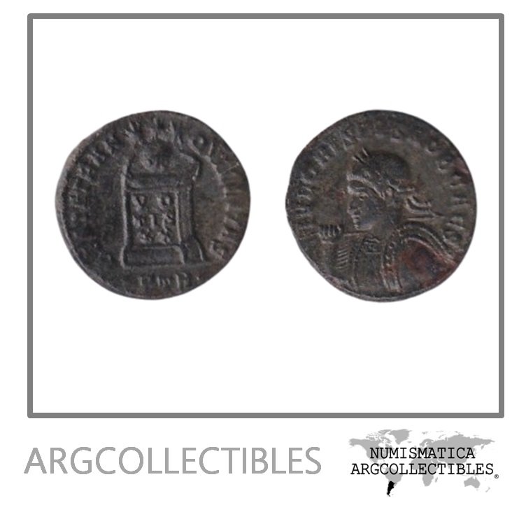 Roma (Treveri) Moneda AE18 322 DC Crispo RIC-372 Spink-16731