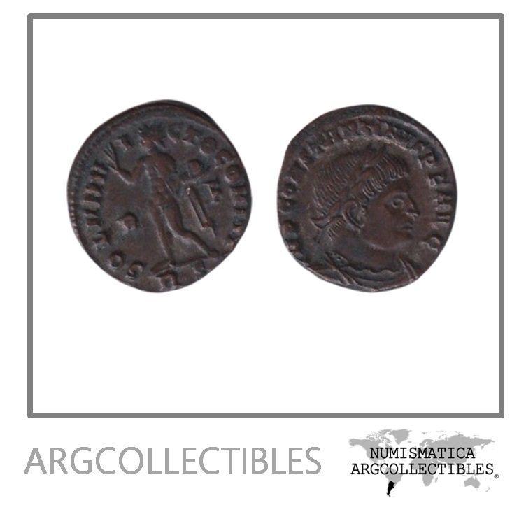 Imperio Romano Moneda VE Follis 307 Constantino I, MRBI-8236.e