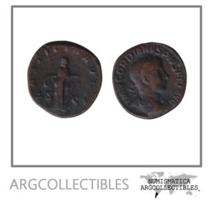 Roma Moneda AE Sestercio 240 D.C Gordiano III