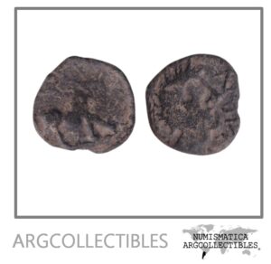 Hispania - Castulo Moneda AE Semis II-I a.C. Villaronga-72-74 (tipo),cfr.20