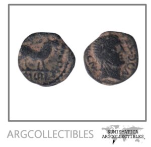 Hispania - Castulo Moneda AE Semis II a.C. Villaronga-15