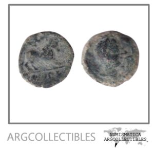 Hispania - Castulo Moneda AE Semis I a.C. Villaronga-52 FAB-897