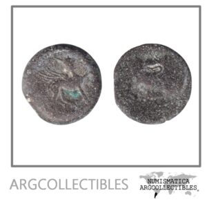 Hispania - Castulo Moneda AE AS II a.C. Villaronga-32 FAB-883