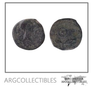 Hispania Moneda AE Semis 27 a.C. Emision Local Bajo Roma Augusto RPC-I-483