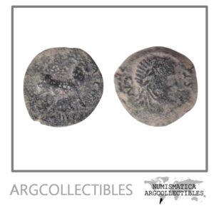 Hispania - Castulo Moneda AE Semis II a.C. Villaronga-17 FAB-898