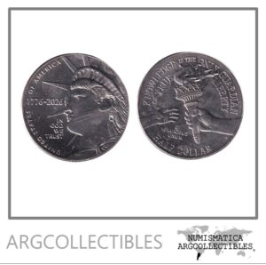 USA Moneda 1/2 Dolar 2026 P Niquel 250 Aniversario UNC