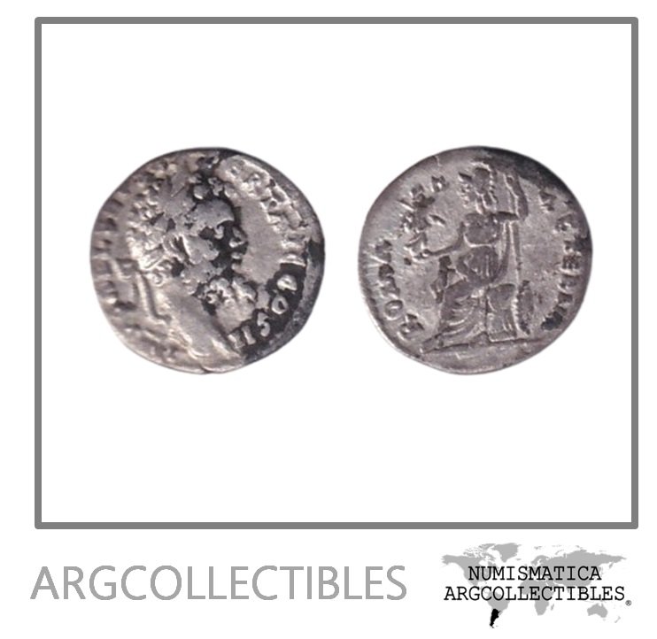 Imperio Romano Moneda AR Denario 193 Septimio Severo,Aug. RIC#414(var.)MRDS-4169.o.1