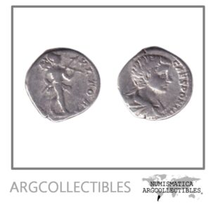 Imperio Romano Moneda AR Denario 196-198 Caracalla, Cesar RIC#11