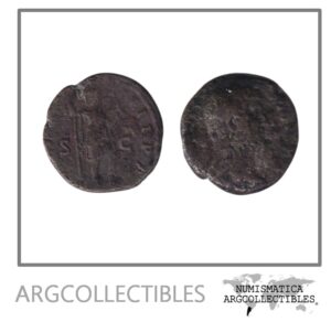 Imperio Romano Moneda AE AS Dupondio 117 Adriano RIC#1372-1376