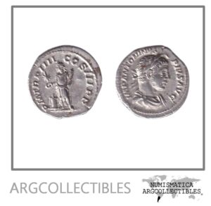 Imperio Romano Moneda AR Denario Elagabalo Augusto 218-222 RIC#46B