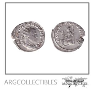 Roma Imperio Moneda Antoniniano 244 DC Filipo I Vellon