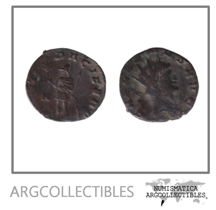 Imperio Romano Moneda VE Antoniniano 253-268 DC Galiano RIC-10288