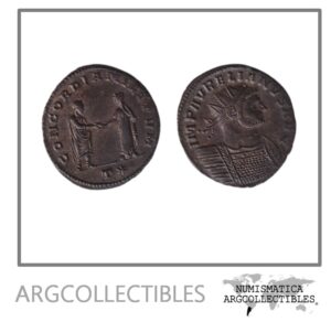 Roma Moneda Antoniniano 270 DC Aureliano Plata RIC 216 Spink 11522