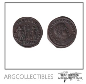 Imperio Romano Moneda AE Centenional 316 Constantino II, MRBI-8475.1