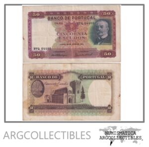 Portugal Billete 50 Escudos 1941 P-154 VF