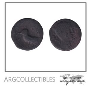Hispania - Castulo Moneda AE Semis II-I a.C. FAB-889 (Tipo)