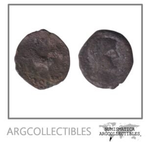 Hispania - Castulo Moneda AE Semis II-I a.C. FAB-889 (Tipo)