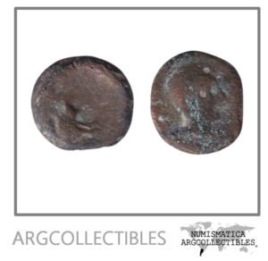 Hispania - Castulo Moneda AE Semis II-I a.C. FAB-893 (Tipo)