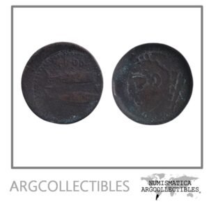 Hispania - Gades Moneda AE unidad III-I a.C. FAB-1063