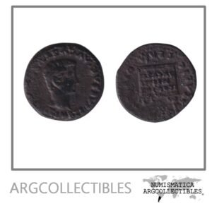 Hispania - Italica Moneda AE AS 14-37 Emision Local bajo Roma Tiberio RPC-I-65