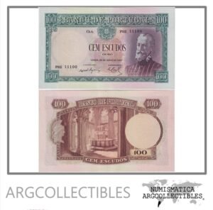 Portugal Billete 100 Escudos 1957 P-159 XF+