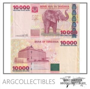 Tanzania Billete 10.000 Shillings 2003 P-39 VF+