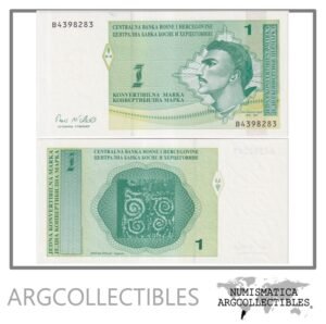 Bosnia y Herzegovina Billete 1 Marka 1998 P-59 UNC
