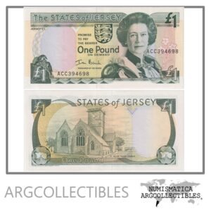 Jersey Billete 1 Pound 2000 P-26b UNC