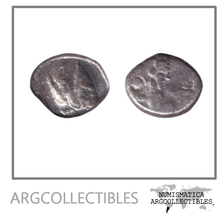 Reino de Lidia Moneda AR Siclo 455 a.C. Ocupacion Persa aquemenida Sear-4683